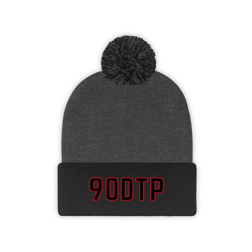 90DTP Pom Pom Beanie