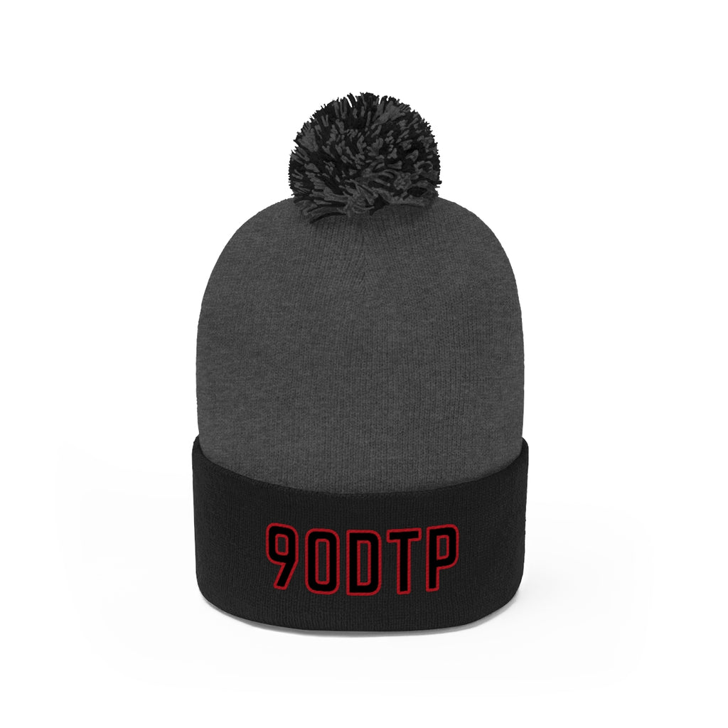 90DTP Pom Pom Beanie