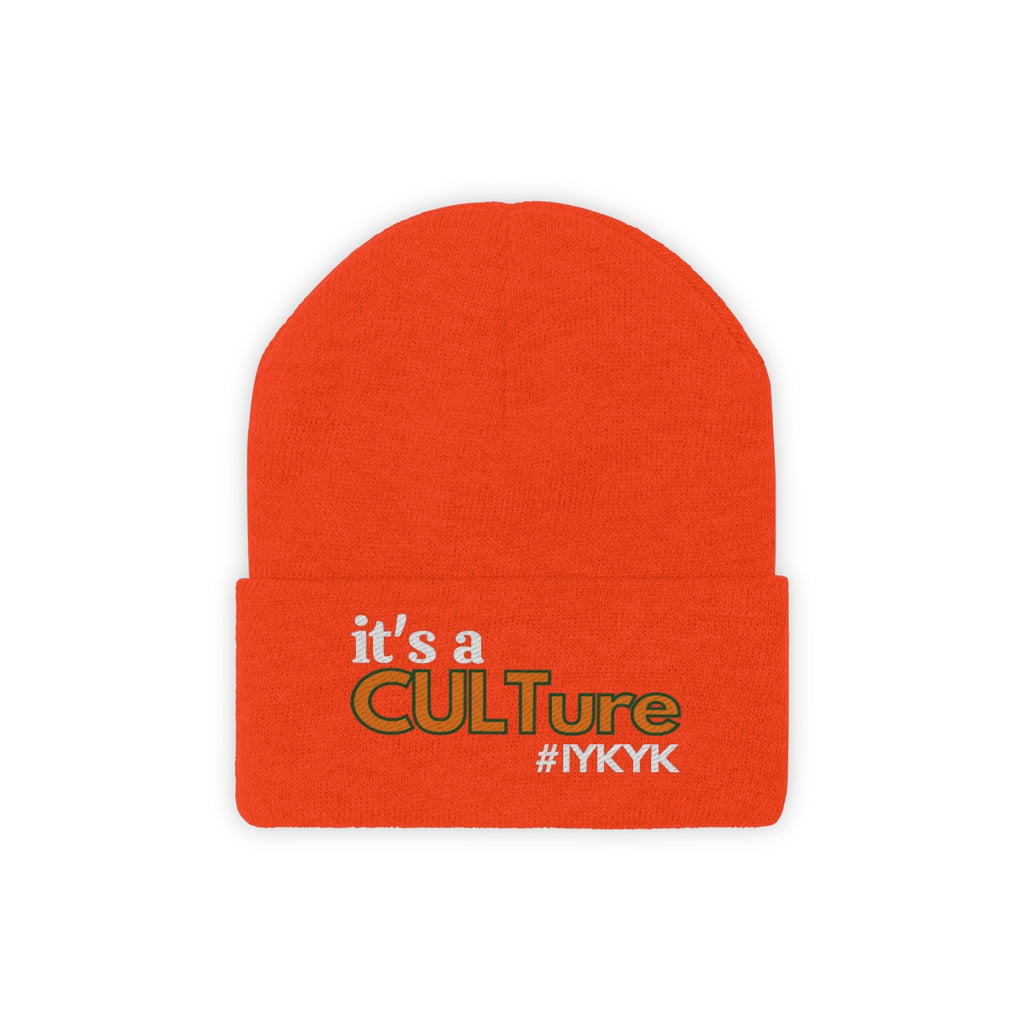 it's a CULTure Knit Beanie