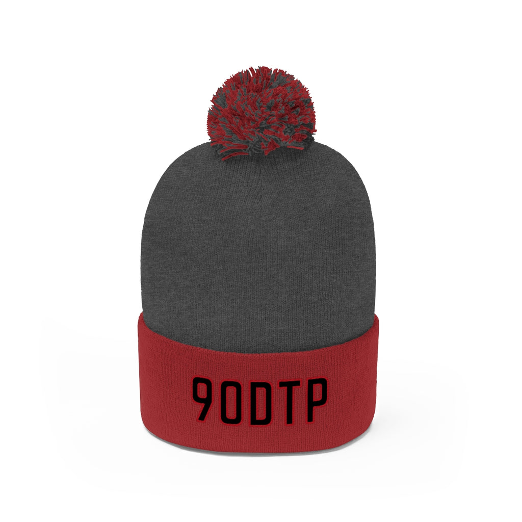 90DTP Pom Pom Beanie