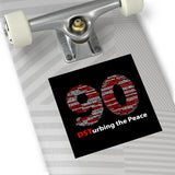 1-90DTP Square Vinyl Stickers